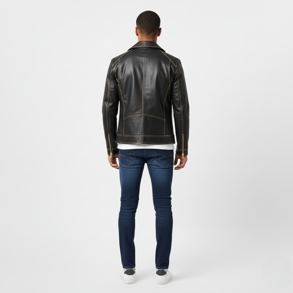 Kurtka skórzana prawdziwa Vintage Talli męska