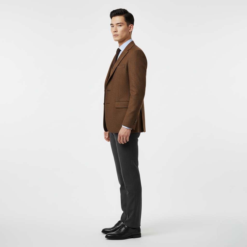 Dwuczęściowy płaszcz Henry klasyczny – styl Peaky Blinders