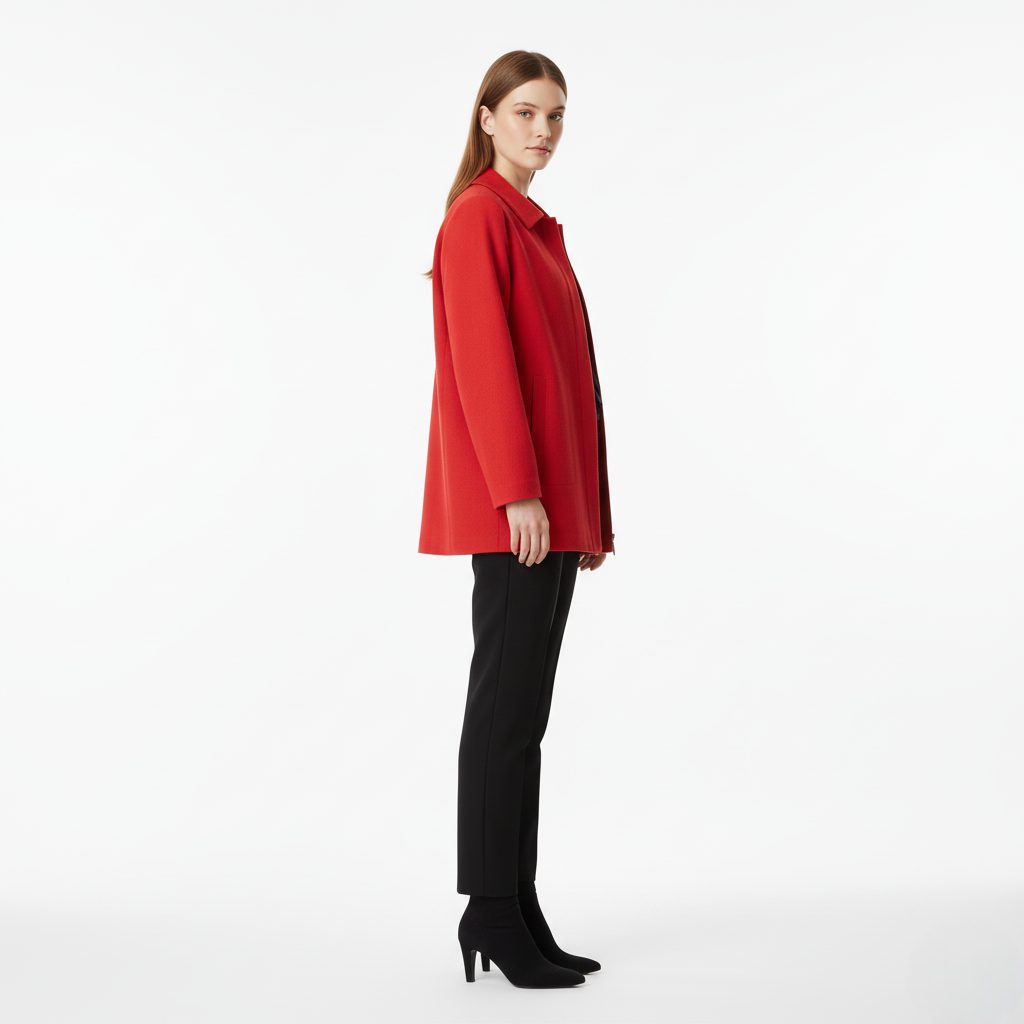 Kurtka elegancka z zamkiem Ikky dla kobiet